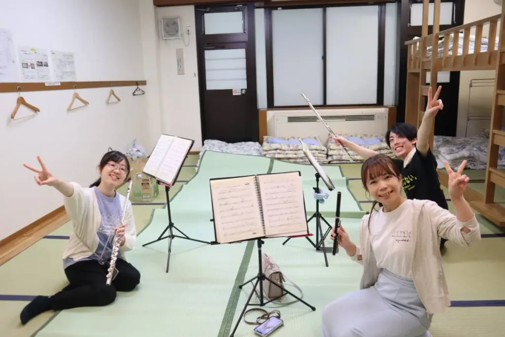 吹奏楽団晴吹の練習風景