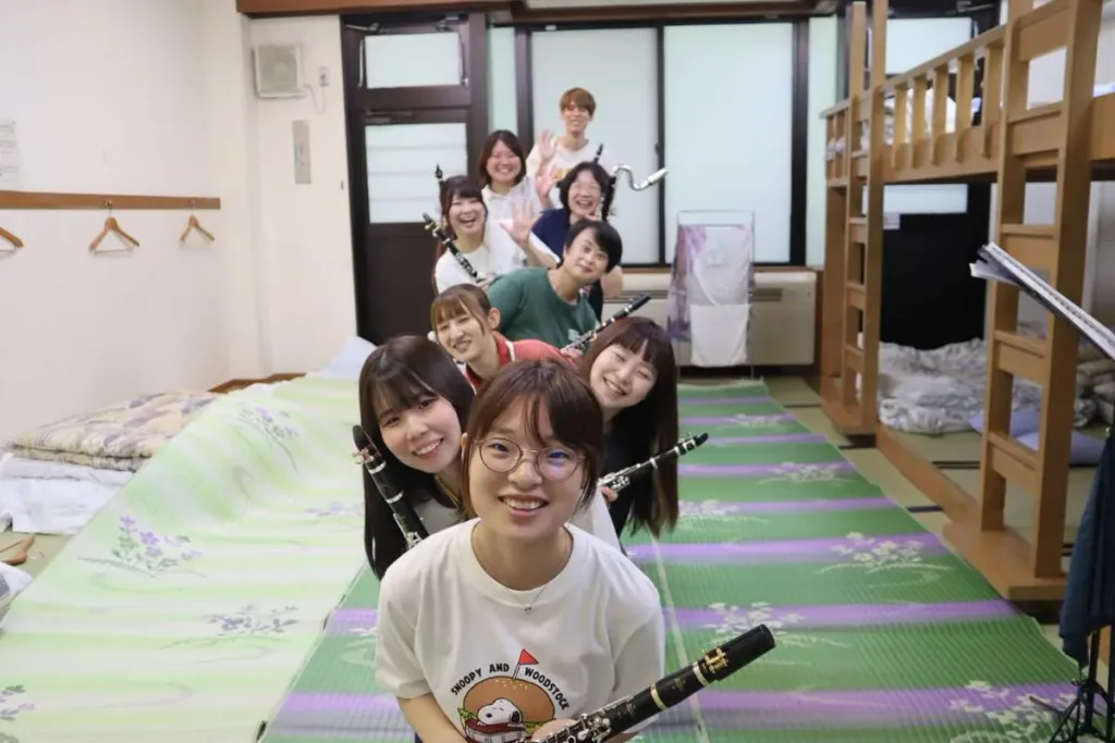吹奏楽団晴吹の練習風景
