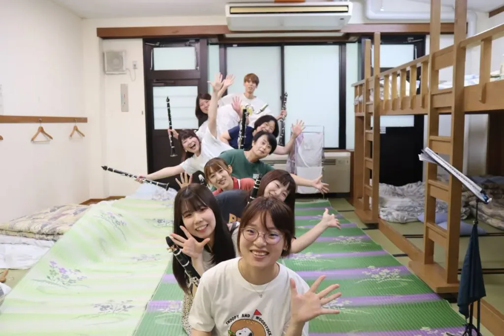 吹奏楽団晴吹の練習風景