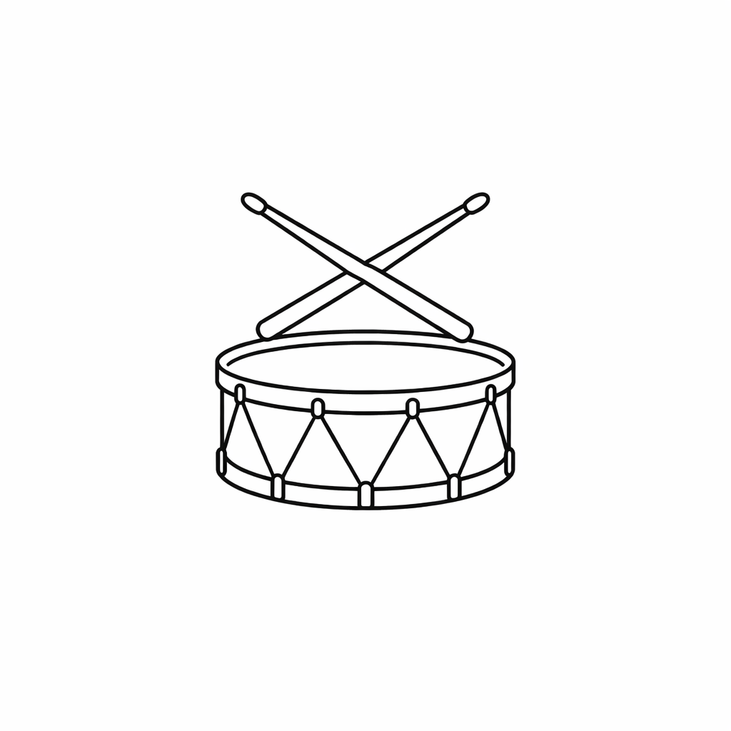 パーカッション（打楽器パート）のアイコン